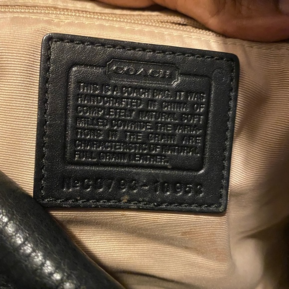 Peeble leather coach bag - Picture 9 of 9